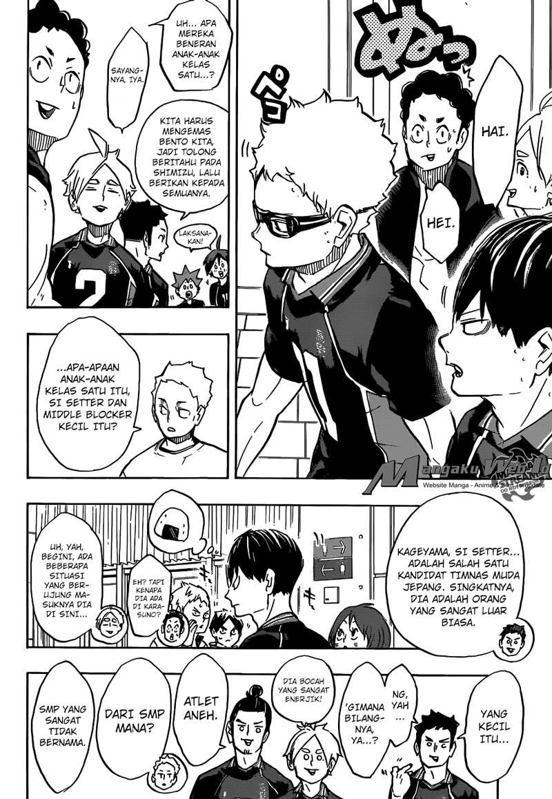 Haikyuu!! Chapter 243 - halaman 8
