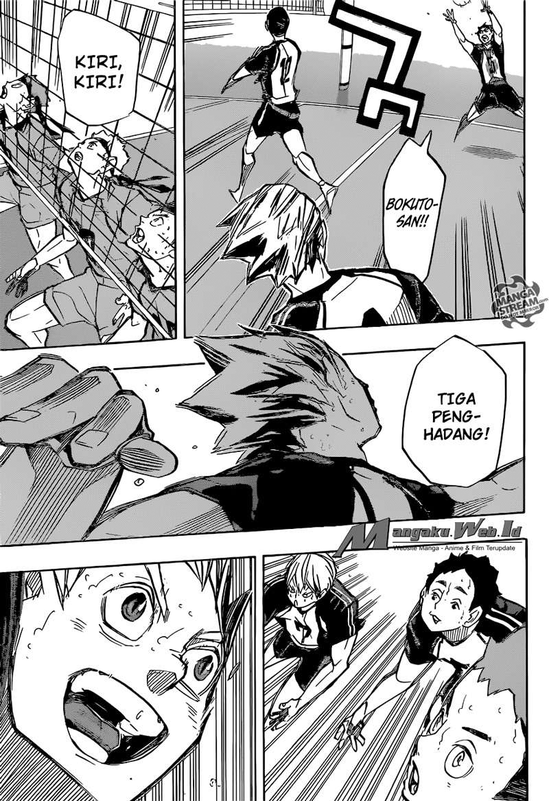 Haikyuu!! Chapter 244 - halaman 14