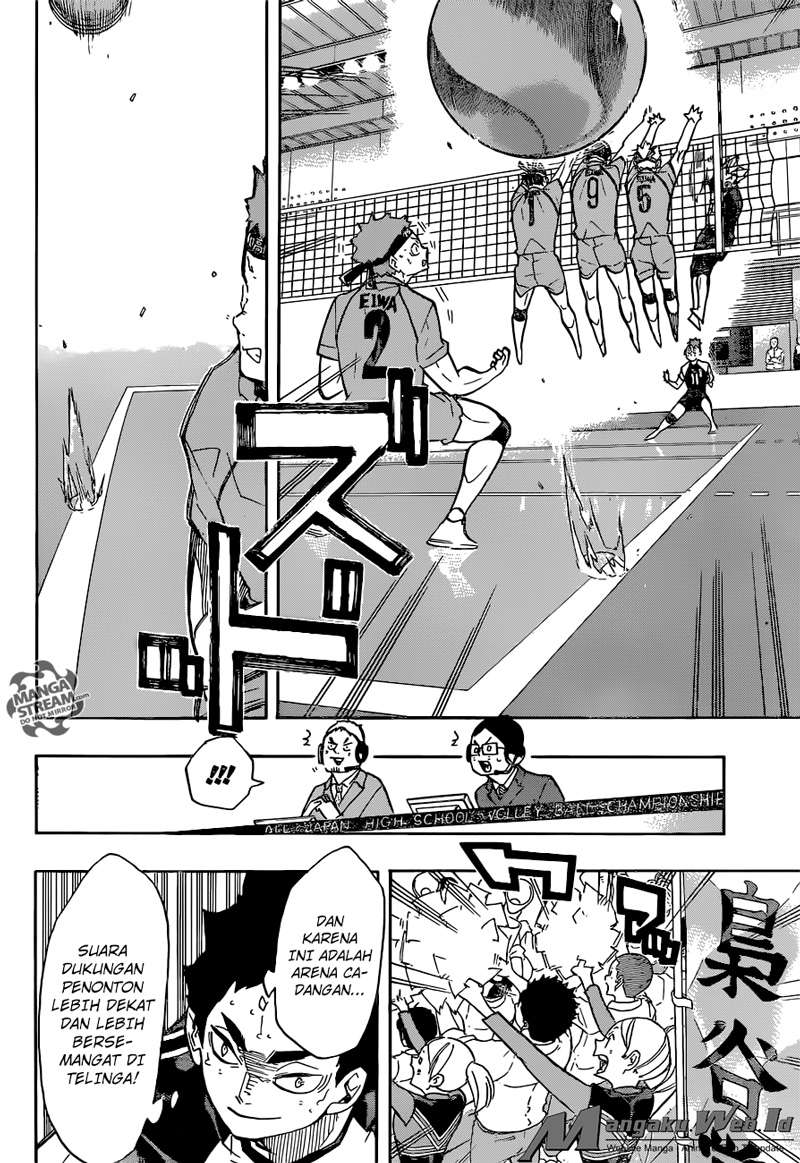Haikyuu!! Chapter 244 - halaman 15