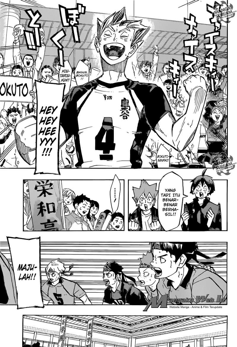Haikyuu!! Chapter 244 - halaman 16