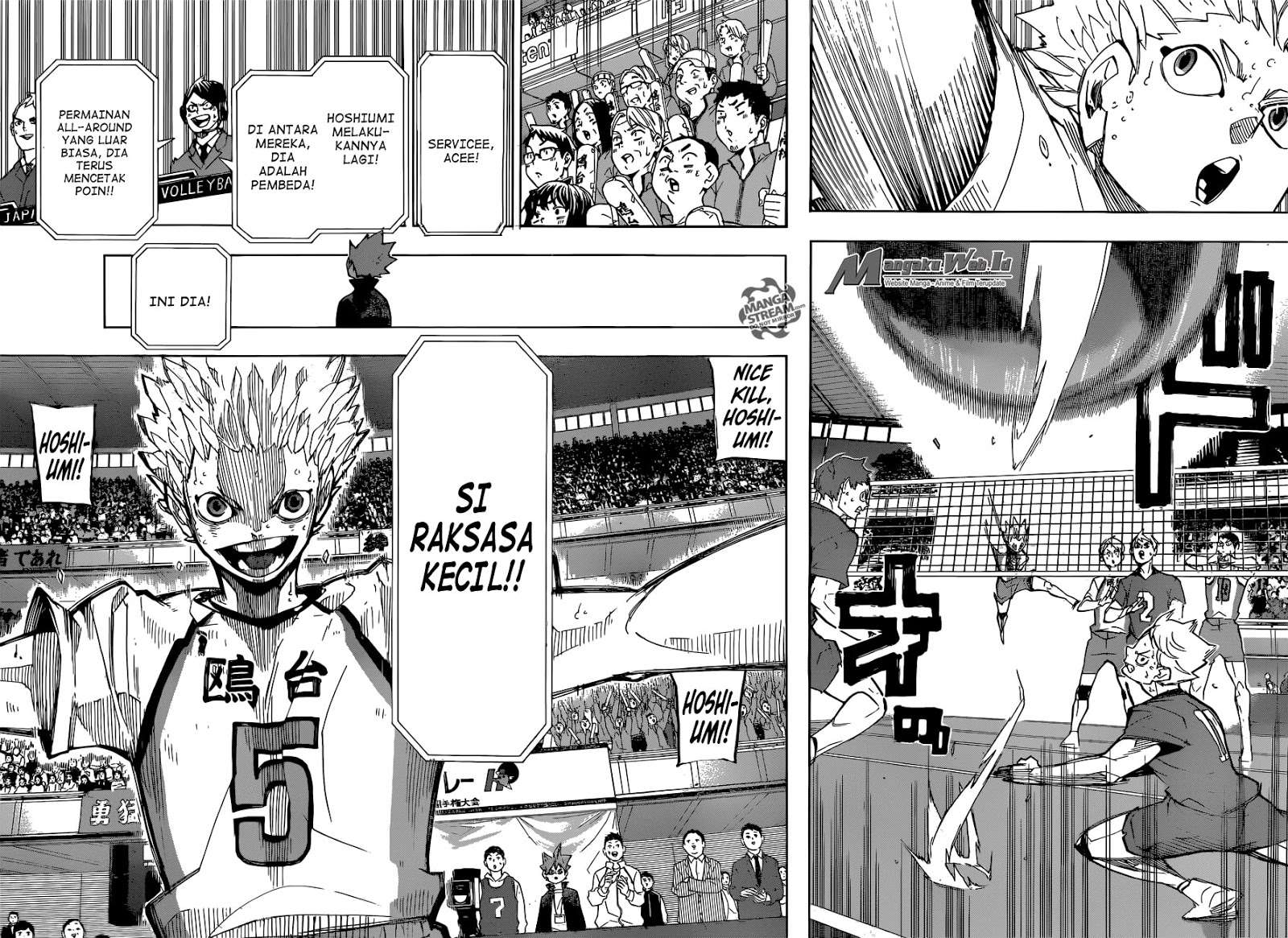 Haikyuu!! Chapter 245 - halaman 11