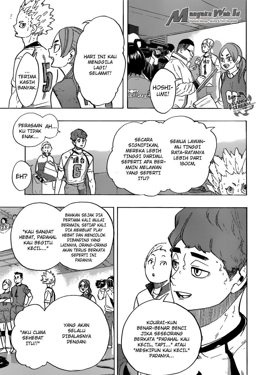 Haikyuu!! Chapter 245 - halaman 13