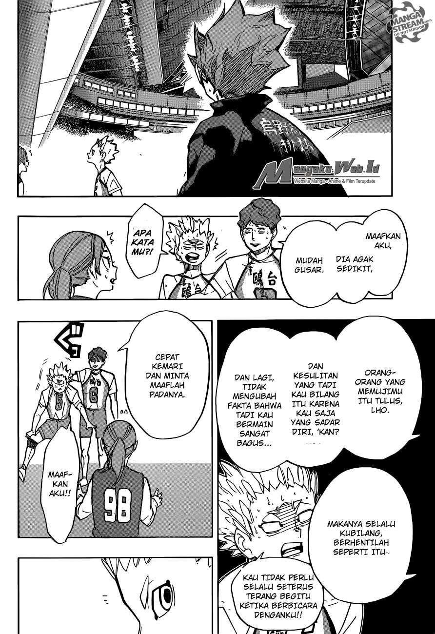 Haikyuu!! Chapter 245 - halaman 16