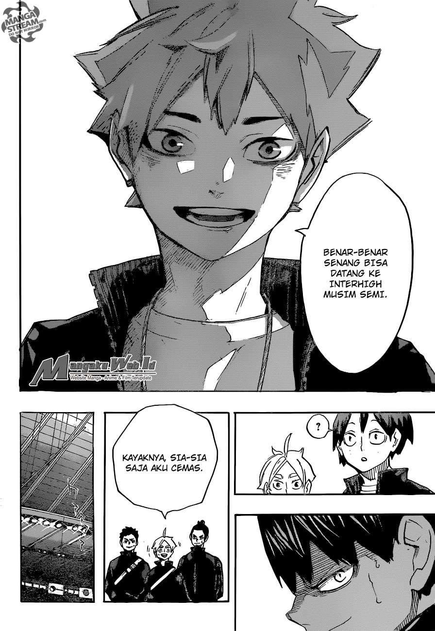 Haikyuu!! Chapter 245 - halaman 18