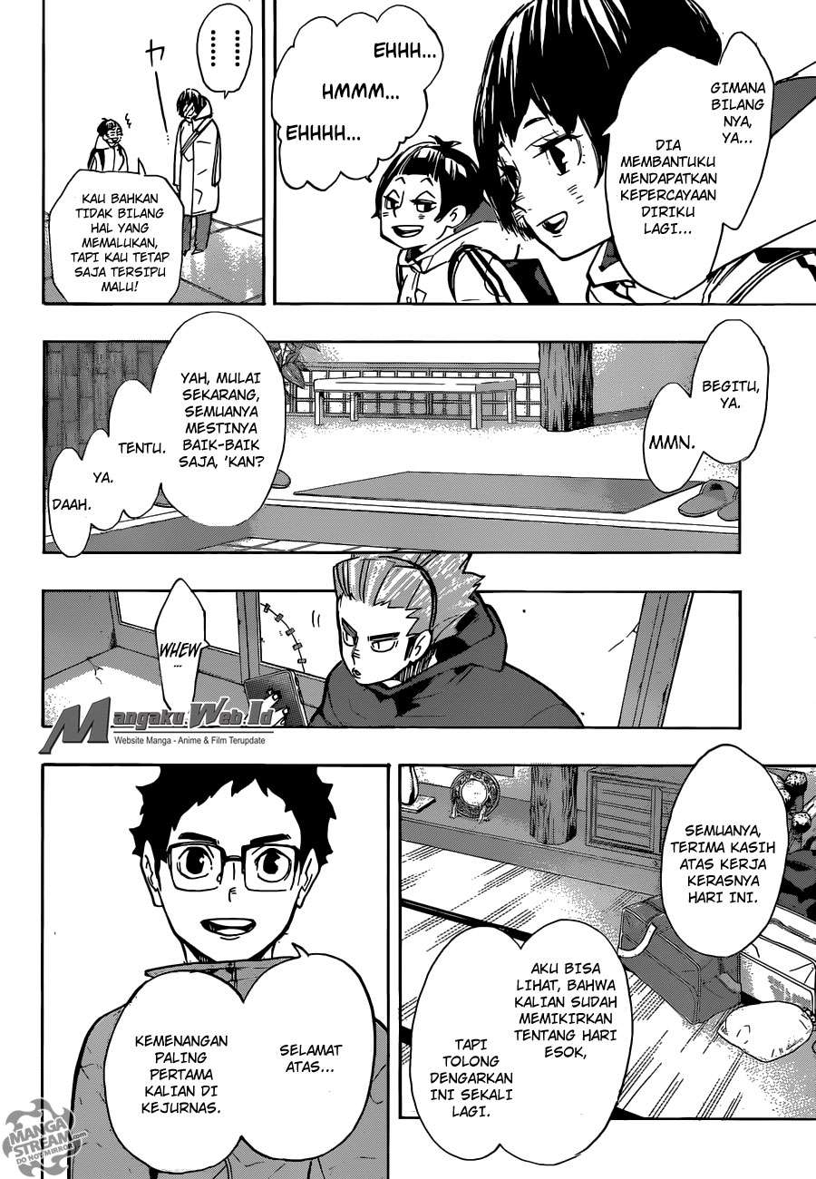 Haikyuu!! Chapter 246 - halaman 10