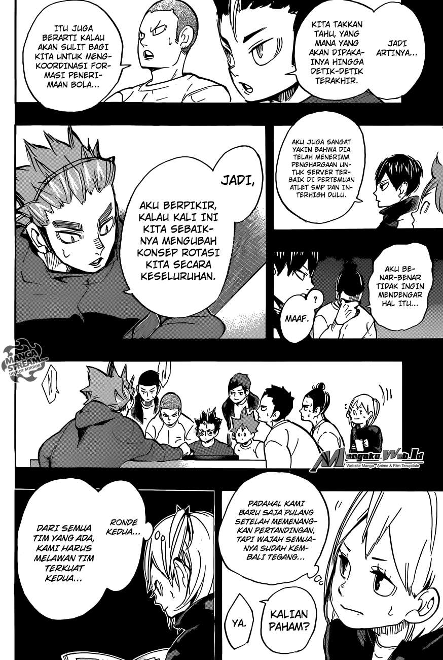 Haikyuu!! Chapter 247 - halaman 11