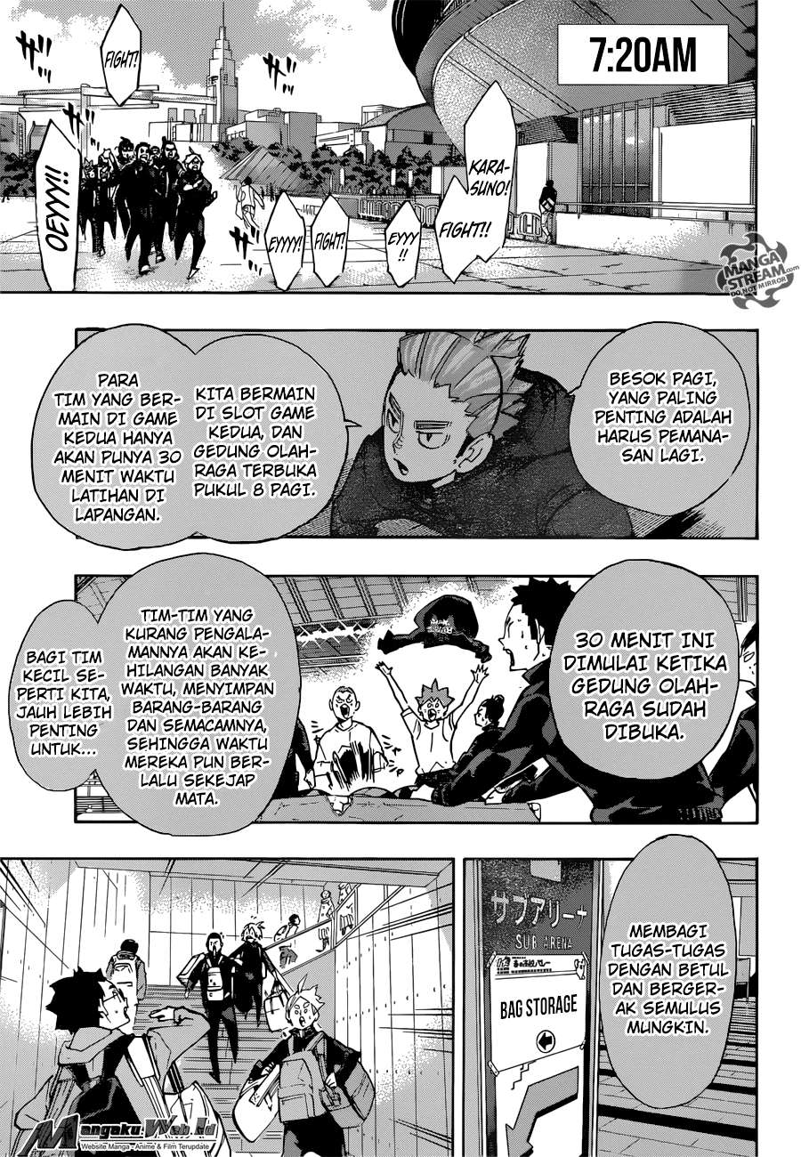 Haikyuu!! Chapter 247 - halaman 14