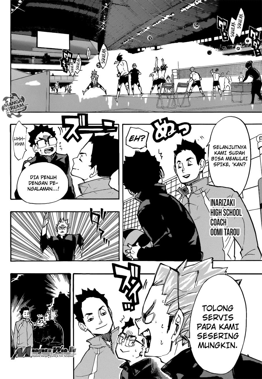 Haikyuu!! Chapter 247 - halaman 15