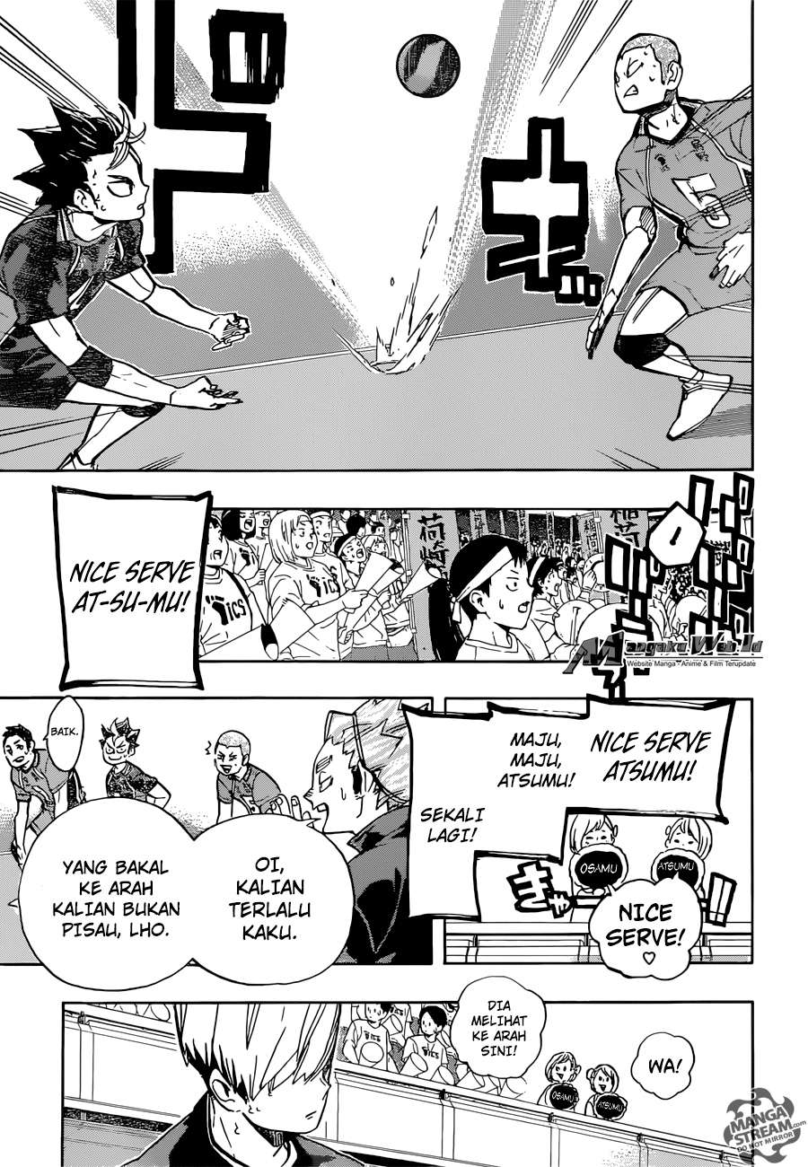 Haikyuu!! Chapter 249 - halaman 13