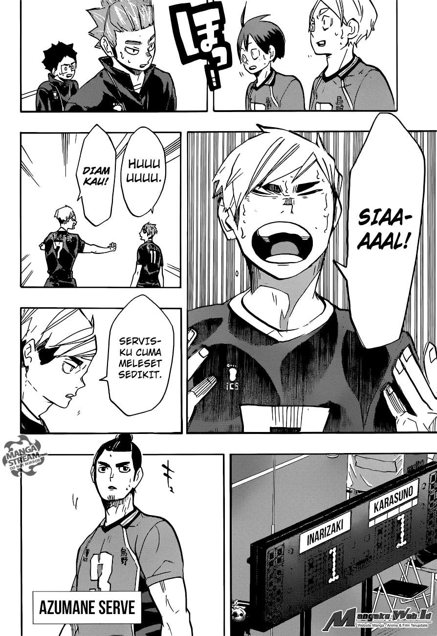 Haikyuu!! Chapter 249 - halaman 16