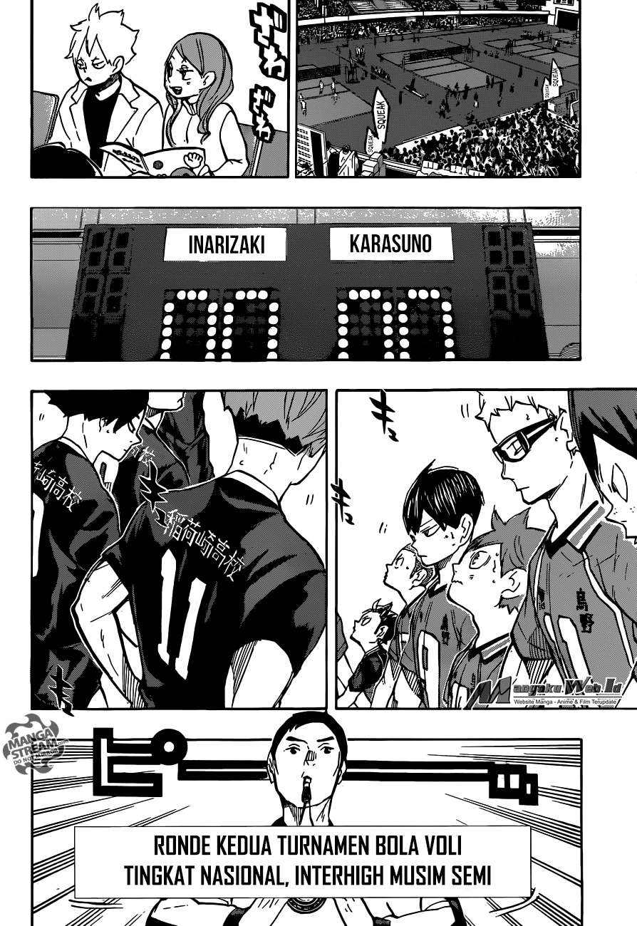 Haikyuu!! Chapter 249 - halaman 6