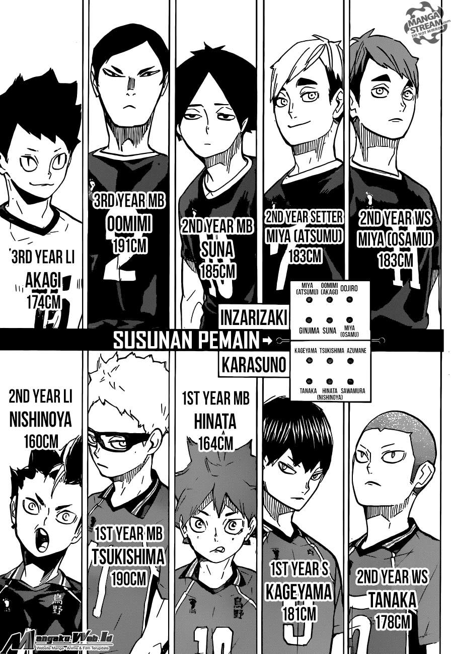 Haikyuu!! Chapter 249 - halaman 9