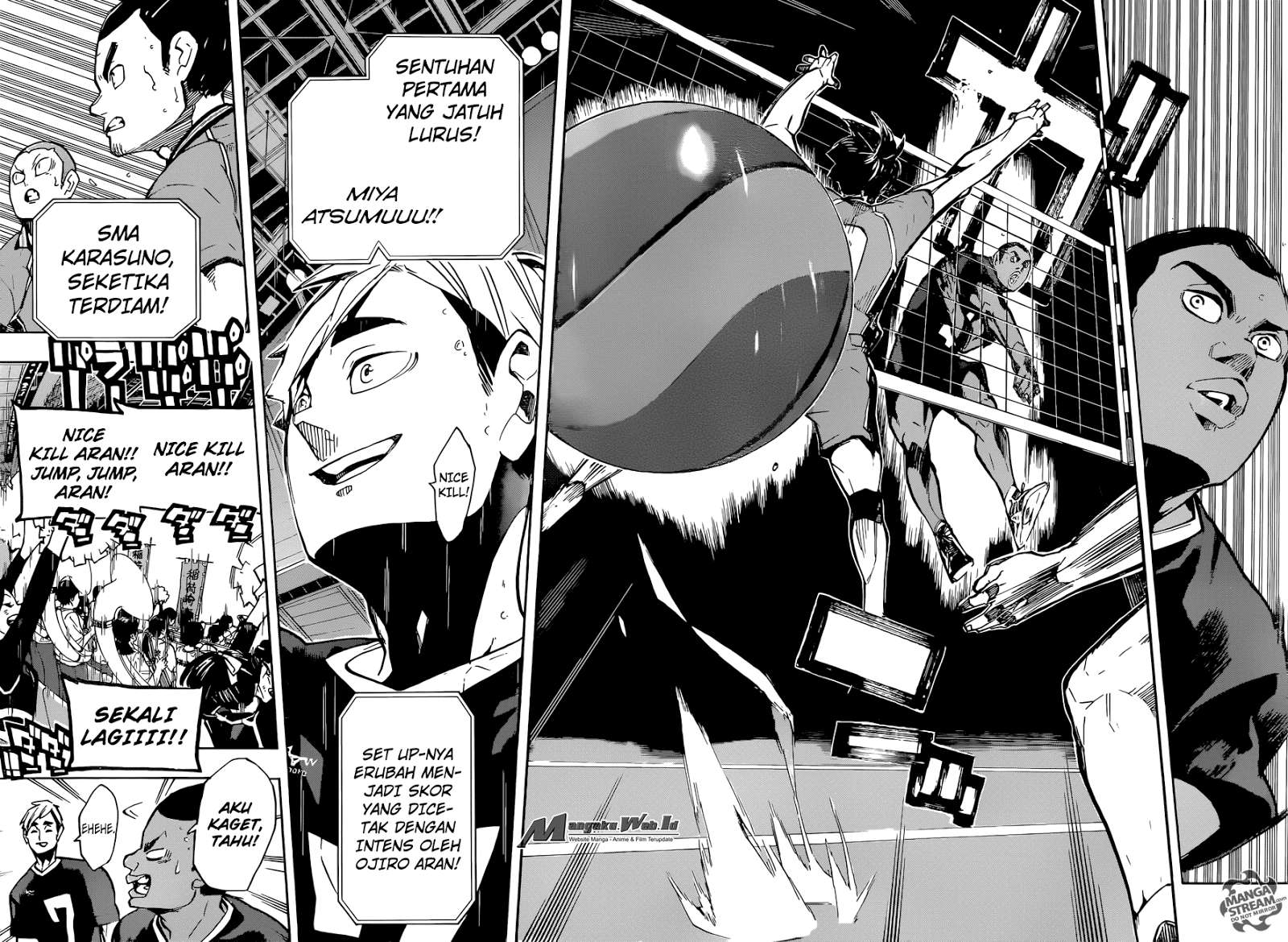 Haikyuu!! Chapter 250 - halaman 10