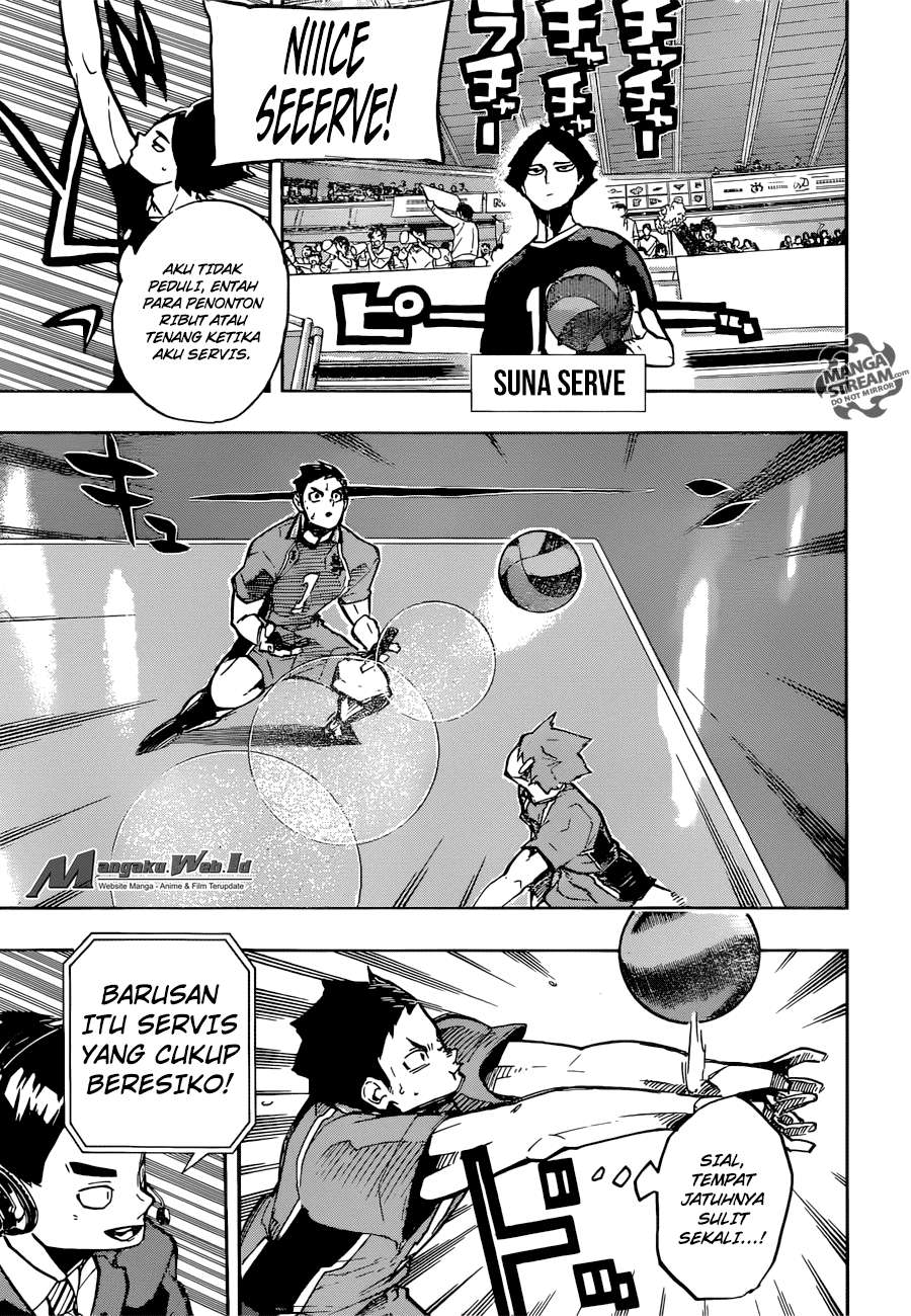 Haikyuu!! Chapter 250 - halaman 7
