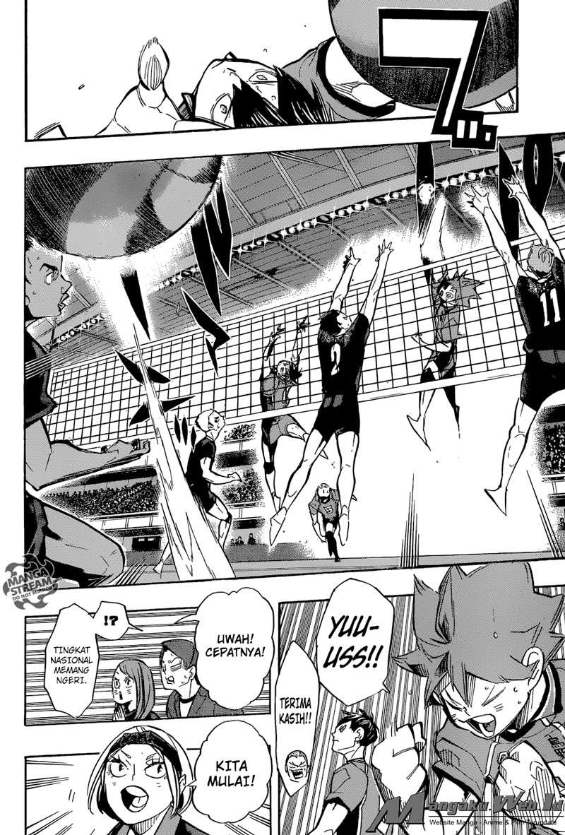Haikyuu!! Chapter 252 - halaman 9