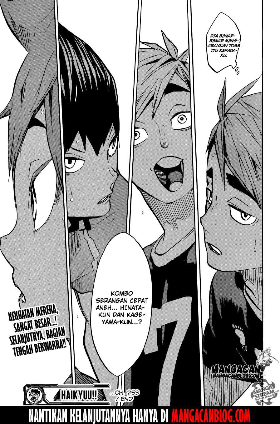 Haikyuu!! Chapter 253 - halaman 18