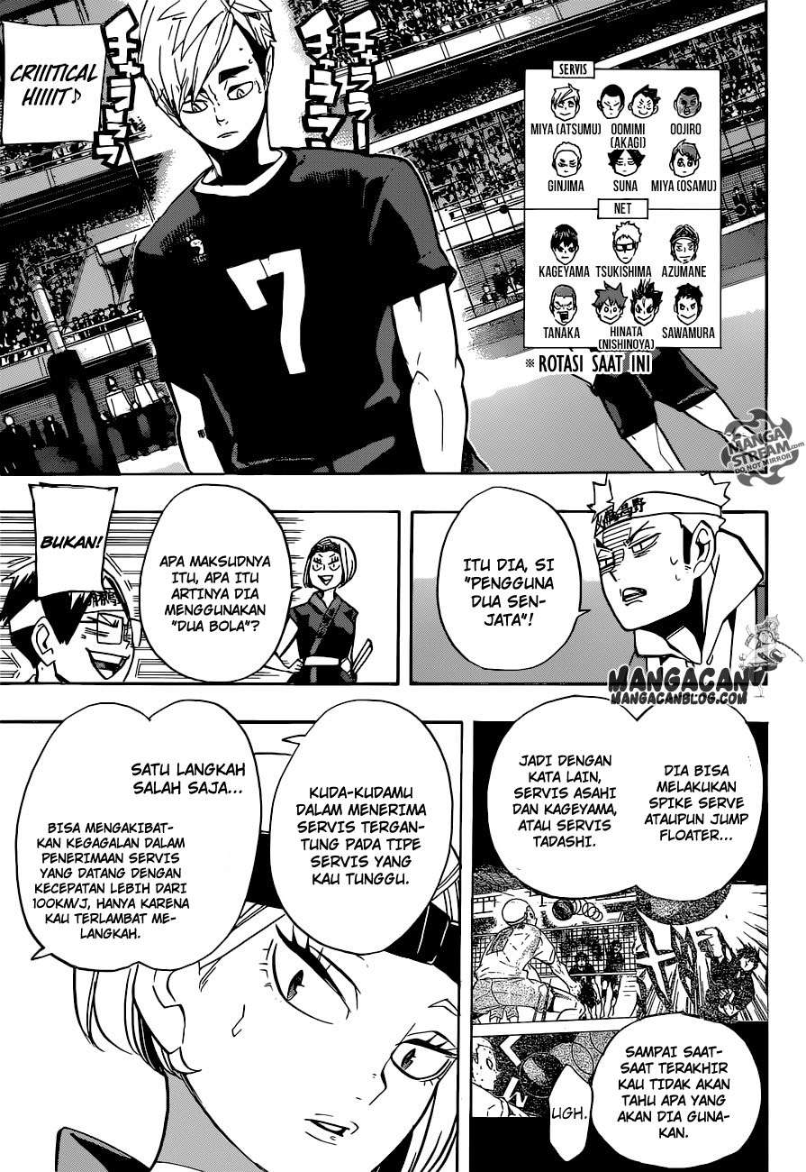 Haikyuu!! Chapter 253 - halaman 5