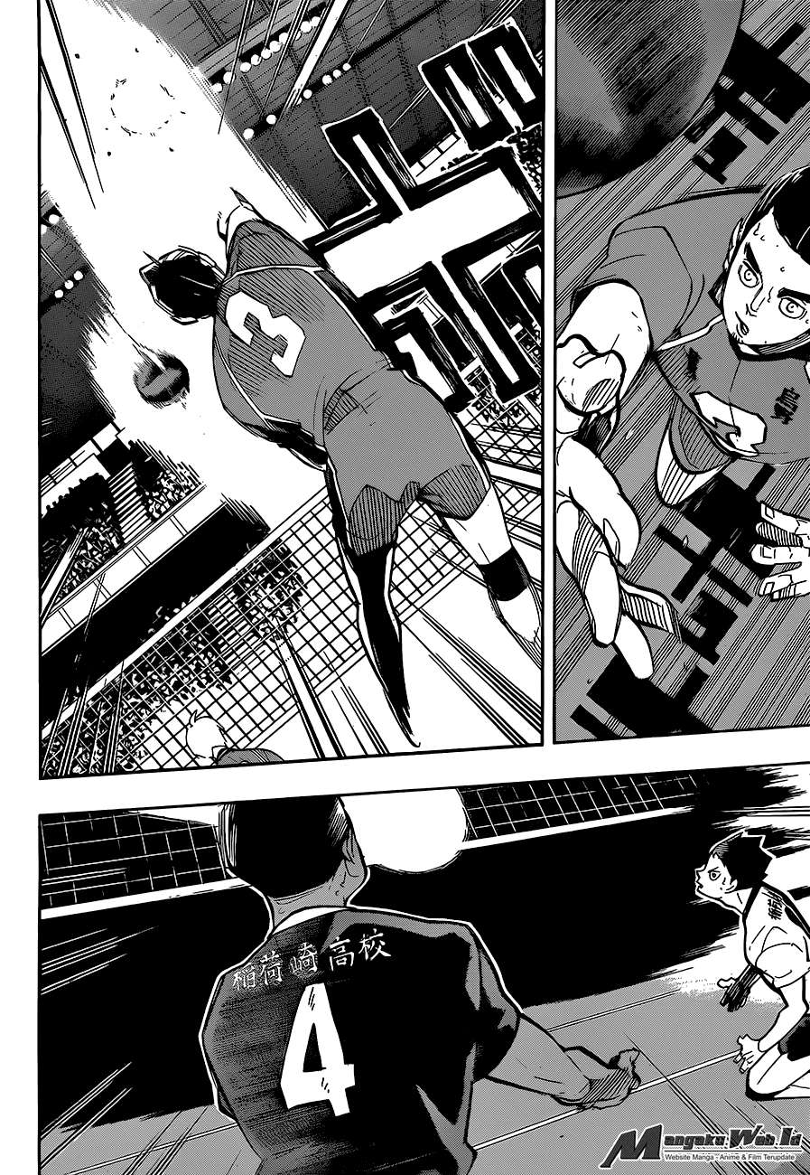 Haikyuu!! Chapter 254 - halaman 10