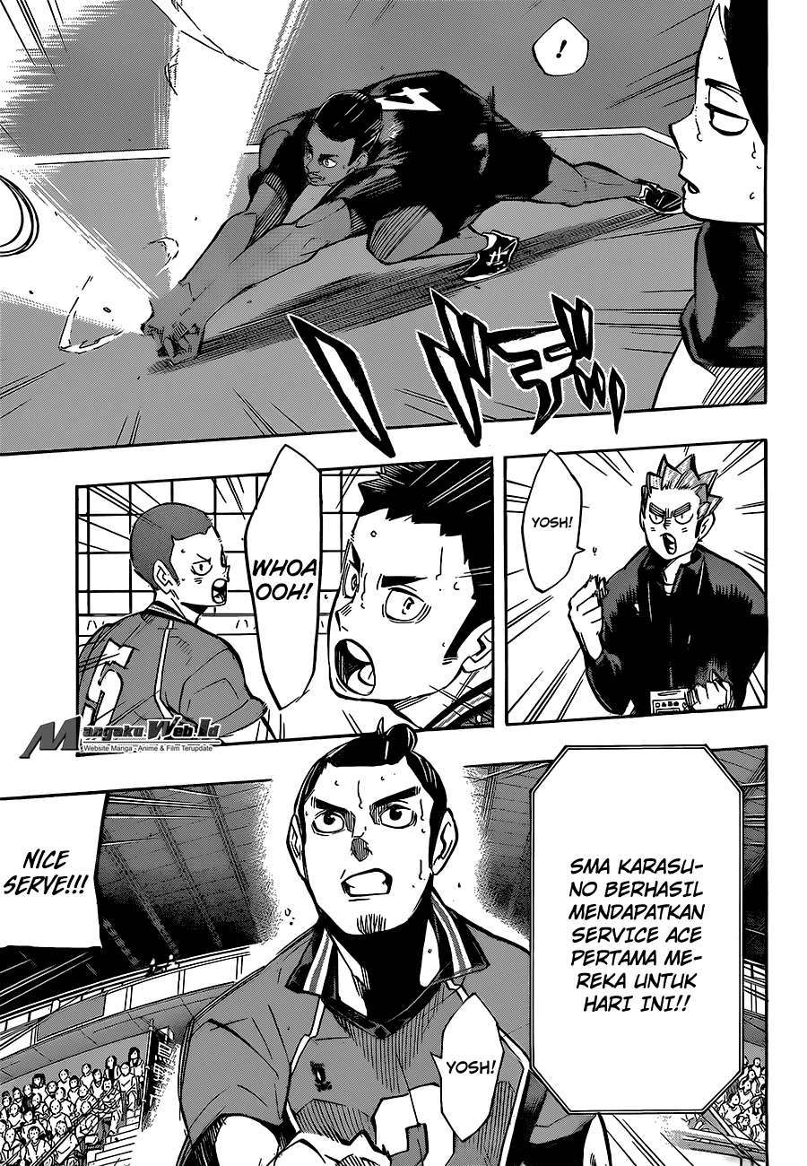 Haikyuu!! Chapter 254 - halaman 11