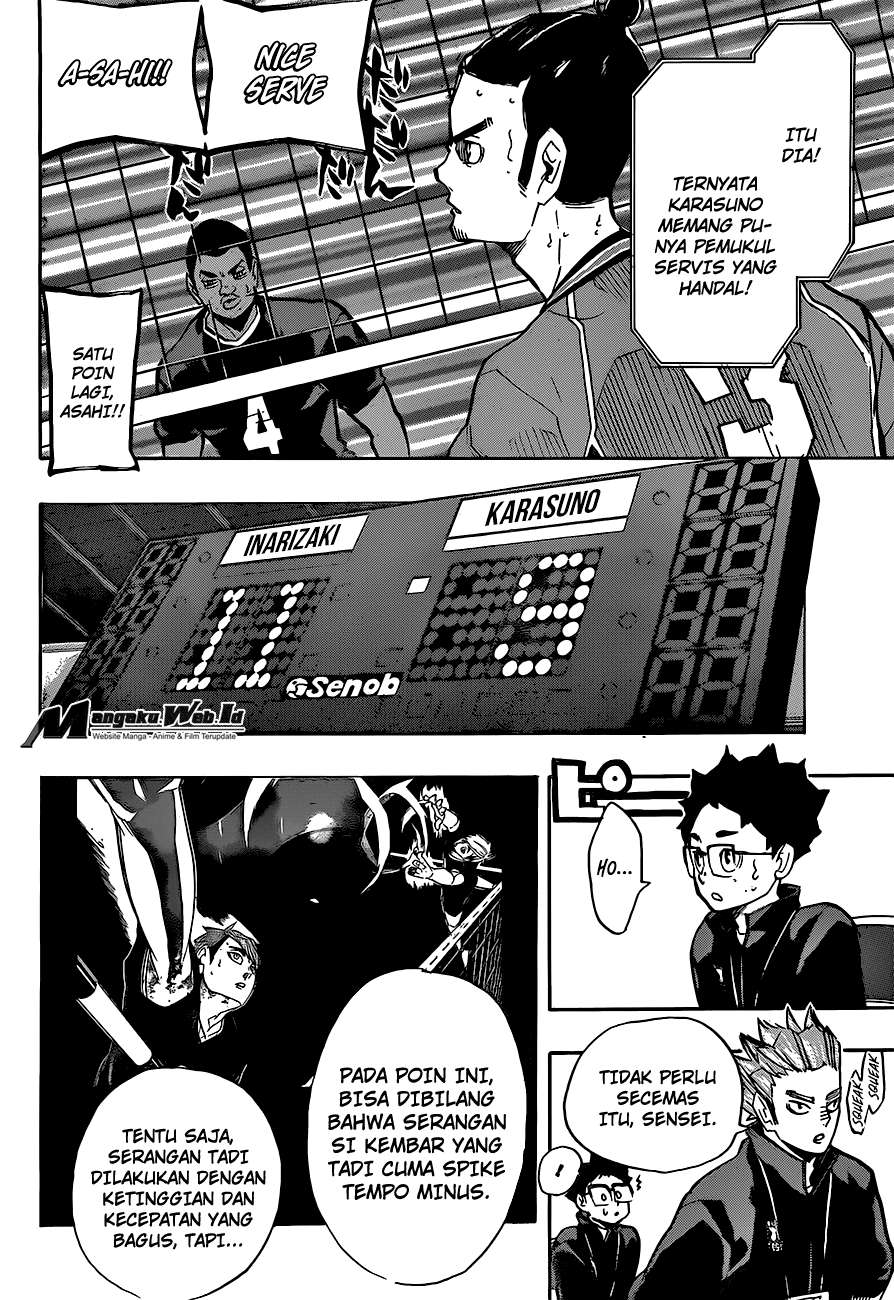 Haikyuu!! Chapter 254 - halaman 12