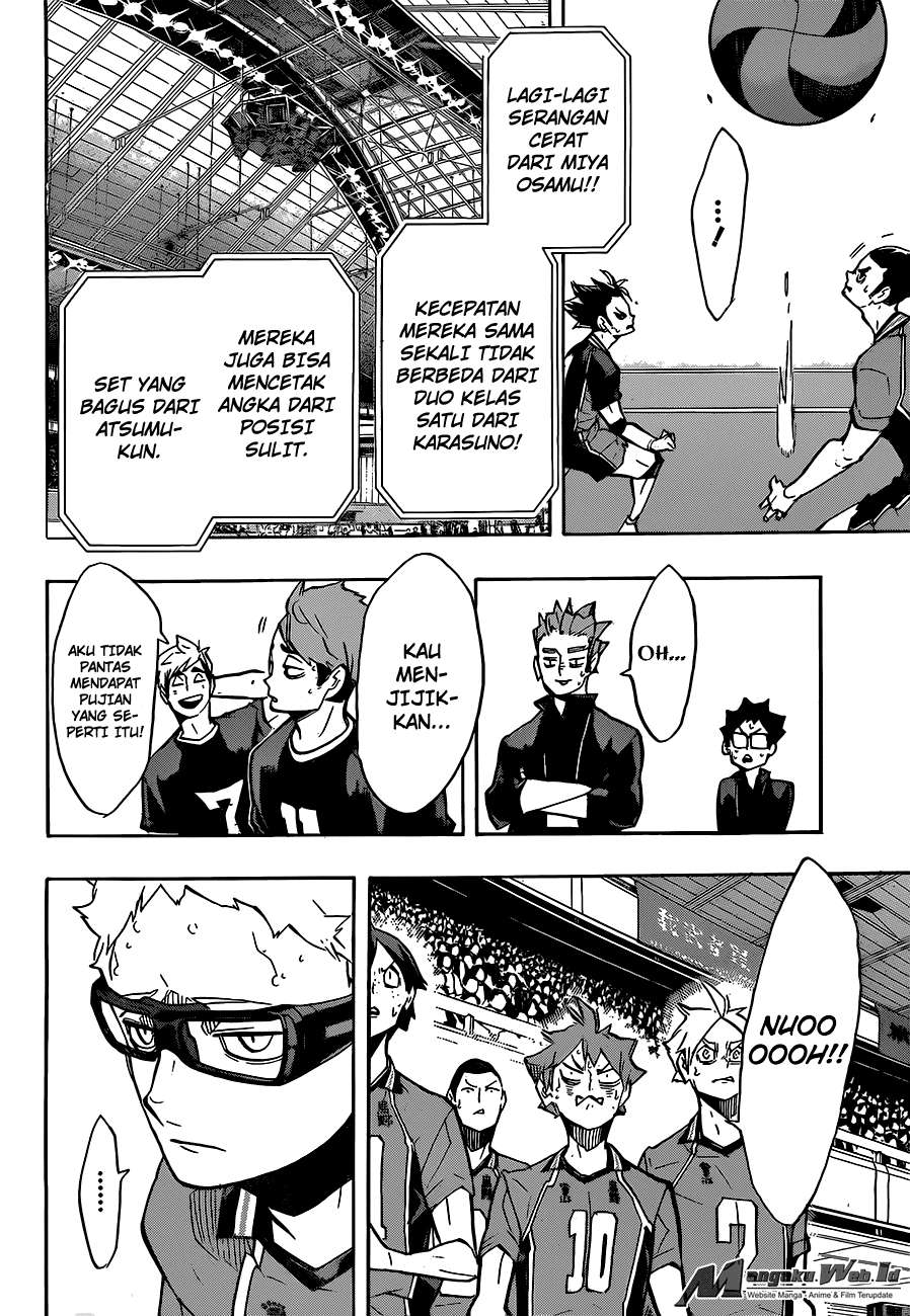 Haikyuu!! Chapter 254 - halaman 14