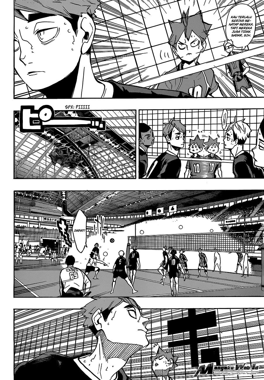 Haikyuu!! Chapter 254 - halaman 16