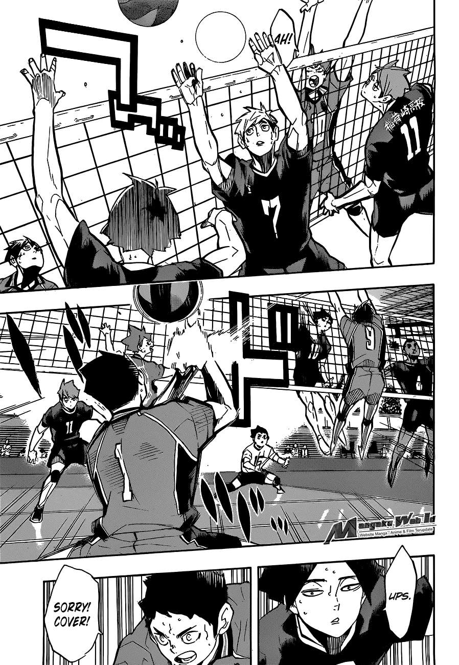 Haikyuu!! Chapter 254 - halaman 17