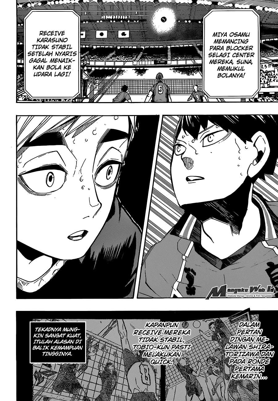 Haikyuu!! Chapter 254 - halaman 18