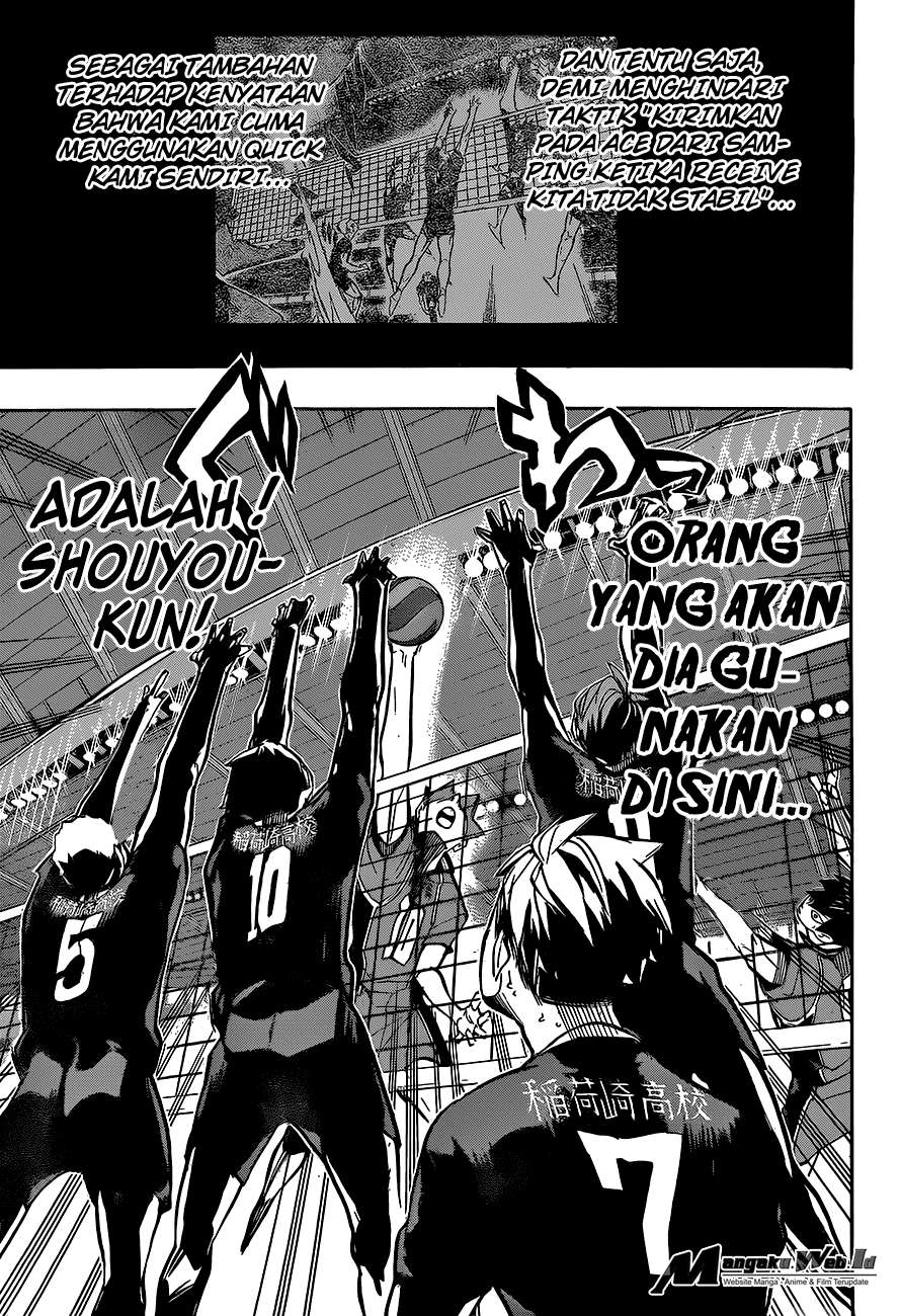 Haikyuu!! Chapter 254 - halaman 19