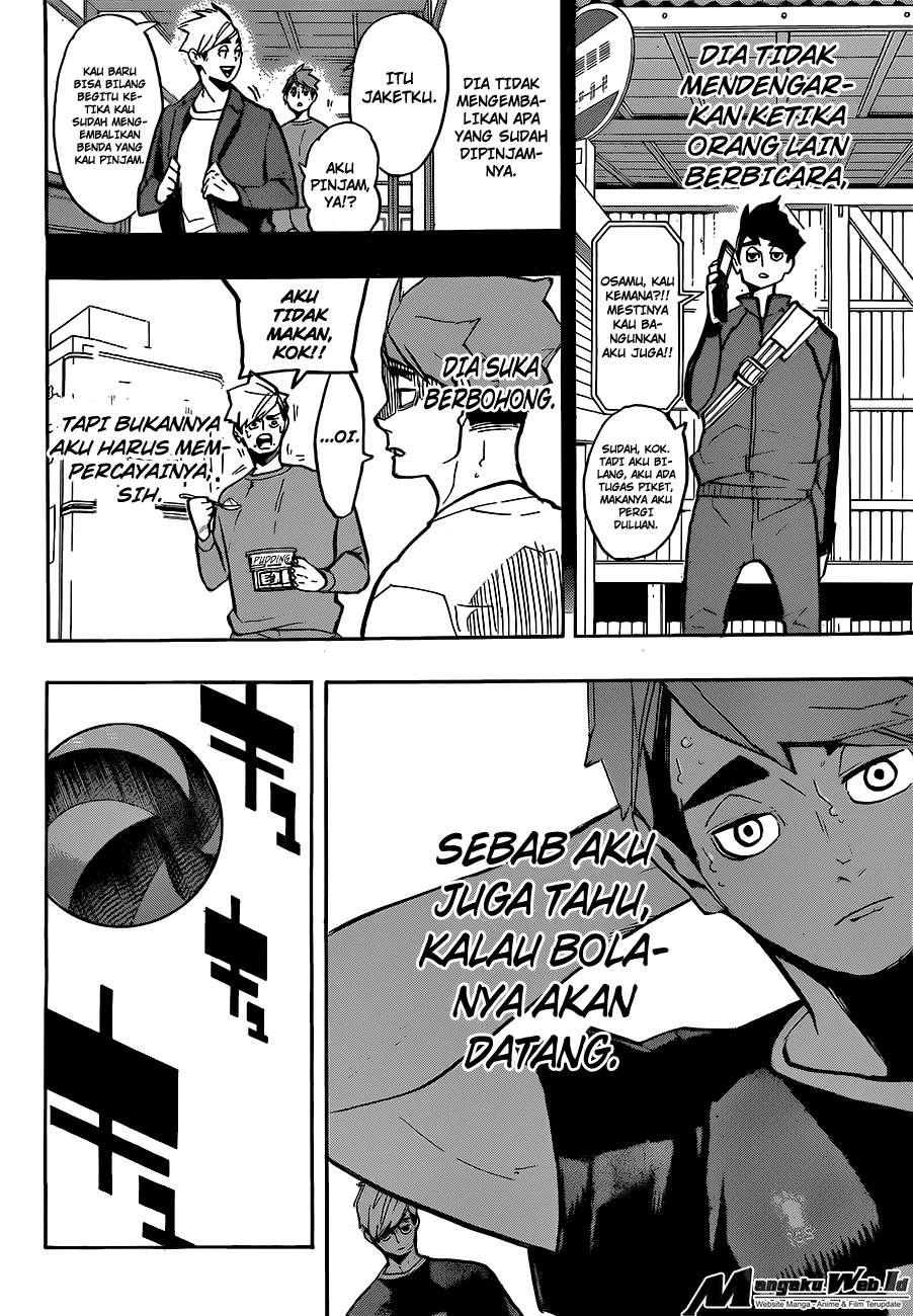 Haikyuu!! Chapter 254 - halaman 6