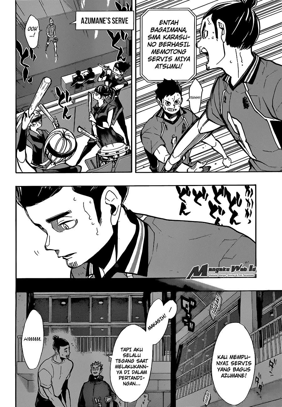 Haikyuu!! Chapter 254 - halaman 8