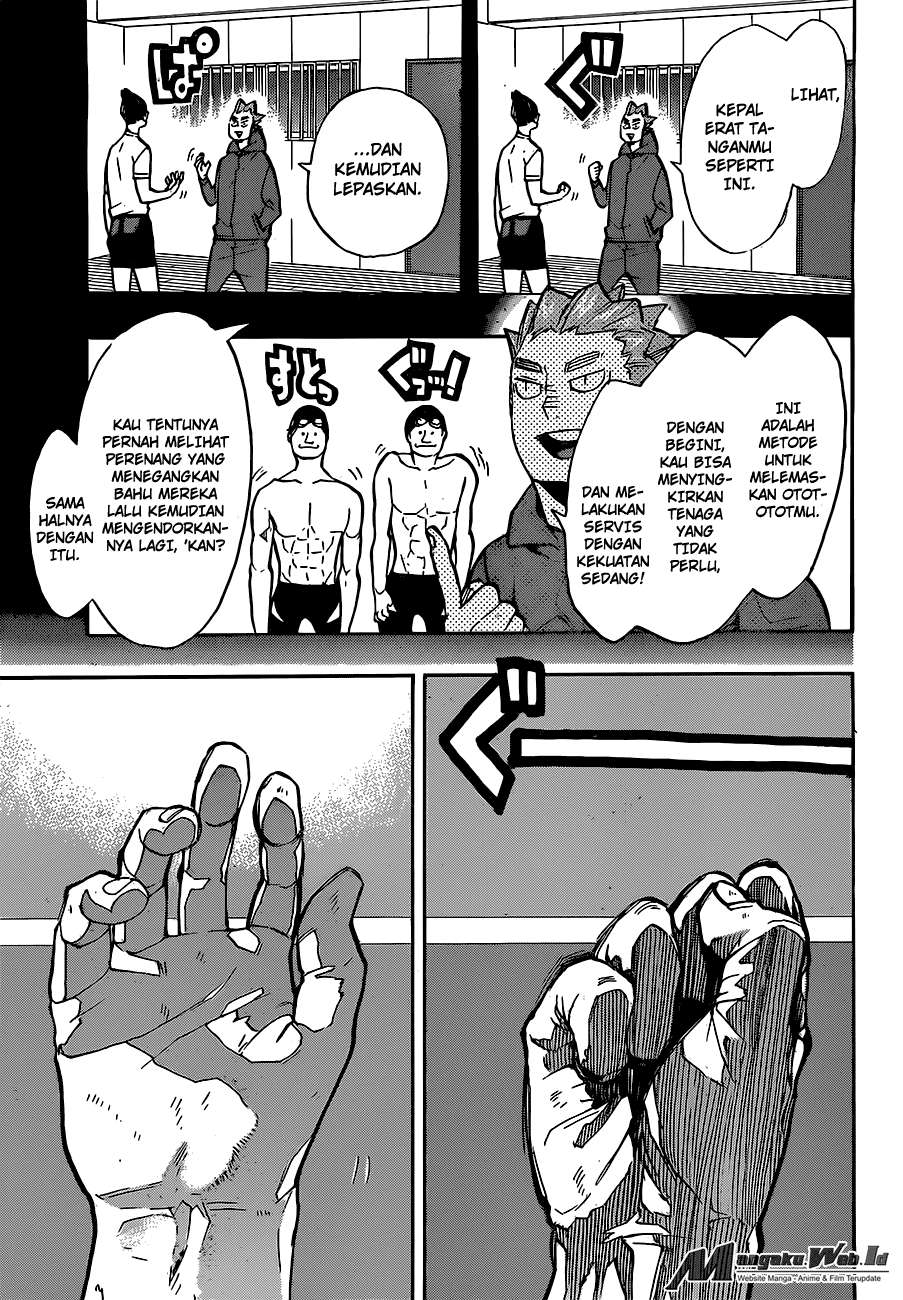Haikyuu!! Chapter 254 - halaman 9