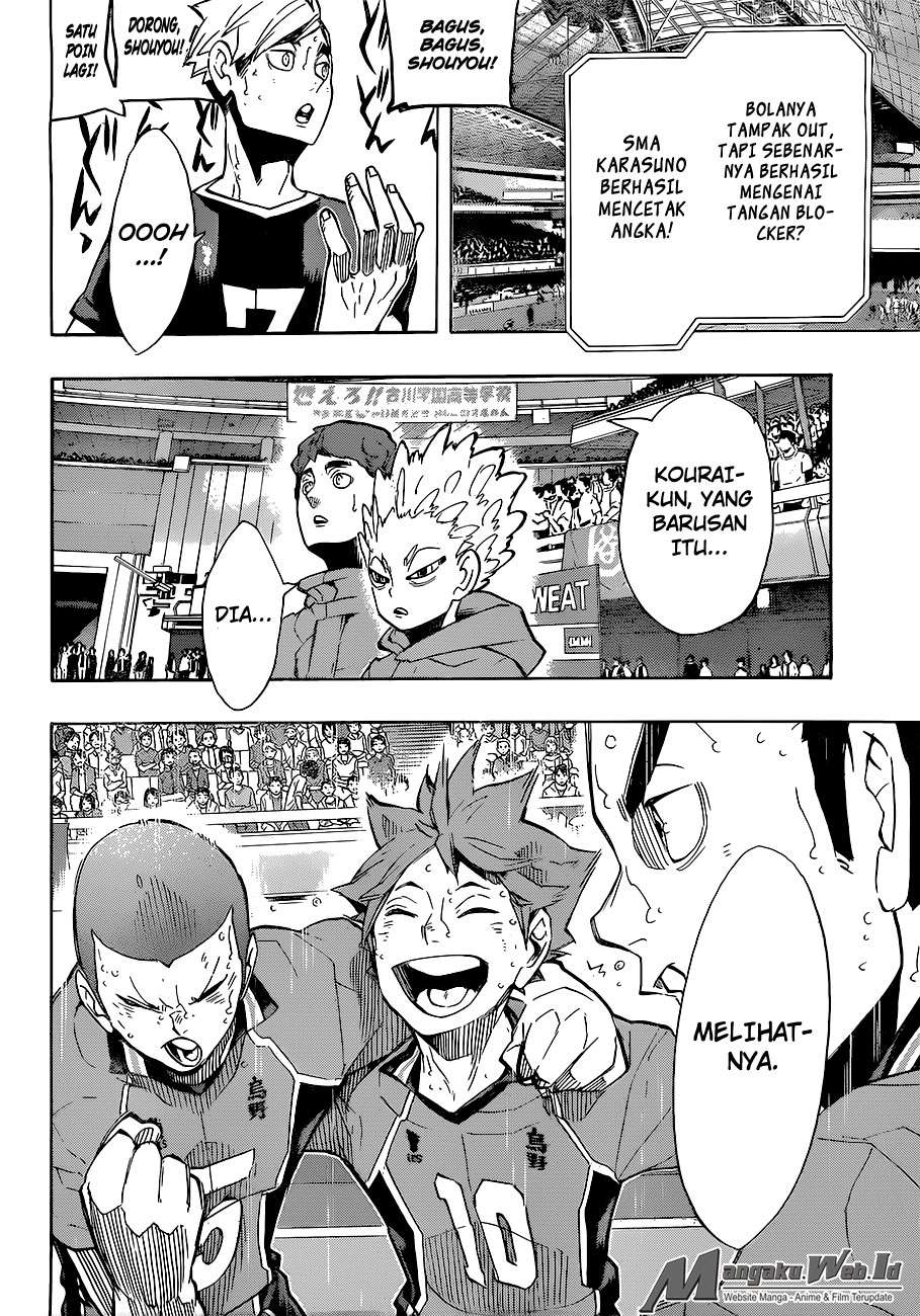 Haikyuu!! Chapter 255 - halaman 13