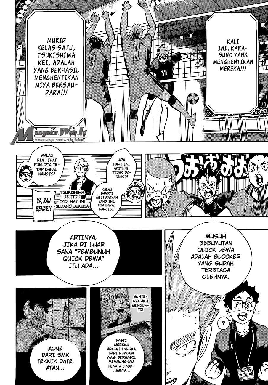 Haikyuu!! Chapter 255 - halaman 18