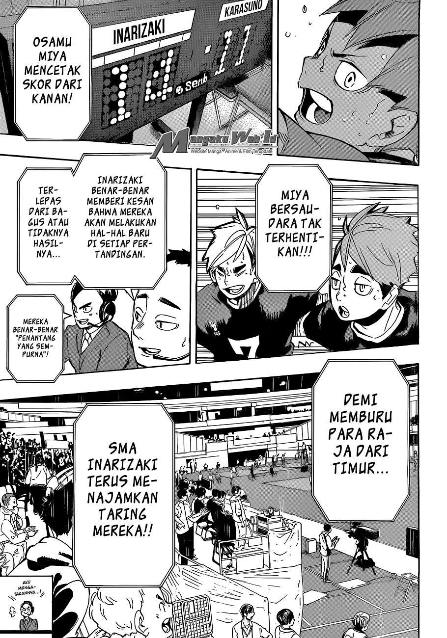 Haikyuu!! Chapter 255 - halaman 6