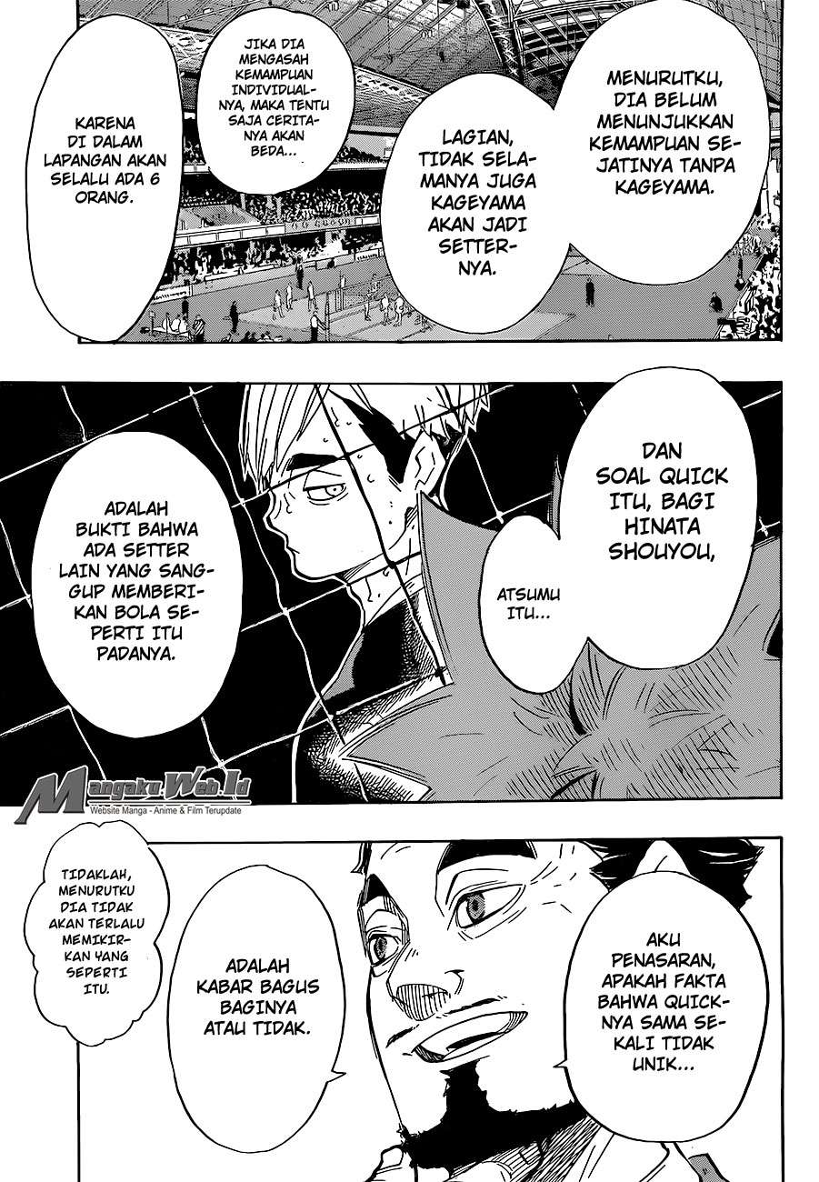 Haikyuu!! Chapter 255 - halaman 8