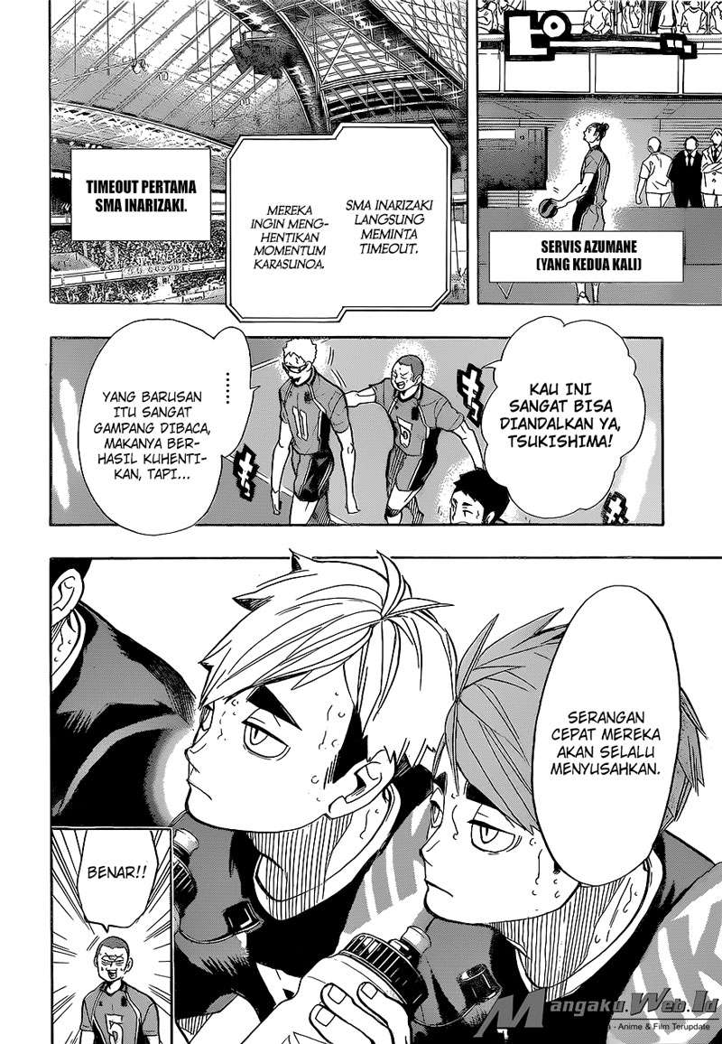 Haikyuu!! Chapter 256 - halaman 11