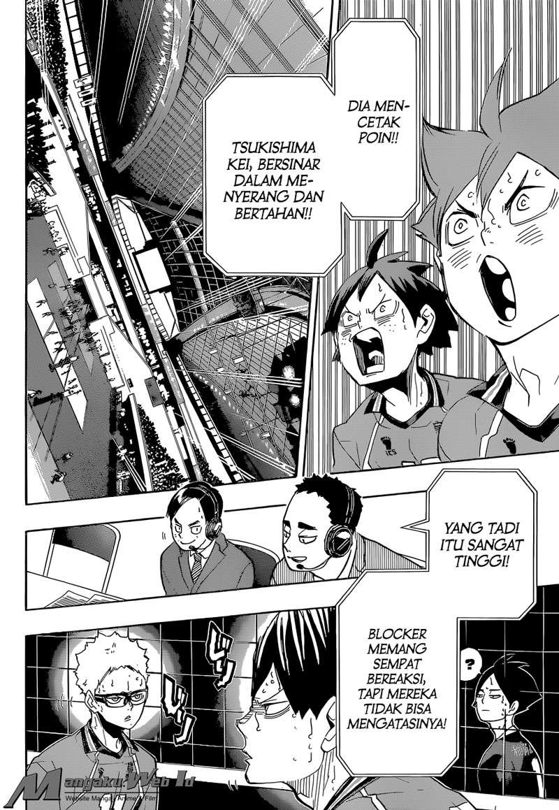 Haikyuu!! Chapter 256 - halaman 16