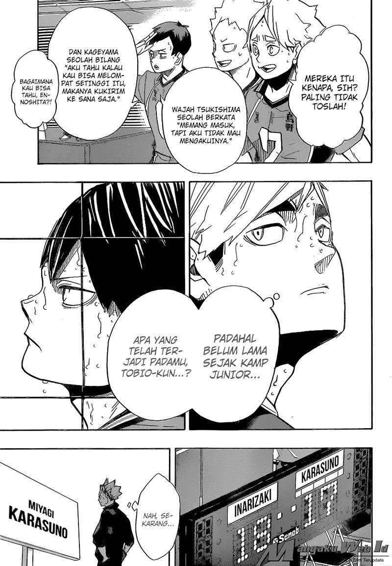 Haikyuu!! Chapter 256 - halaman 17