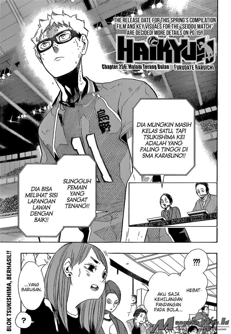 Haikyuu!! Chapter 256 - halaman 2