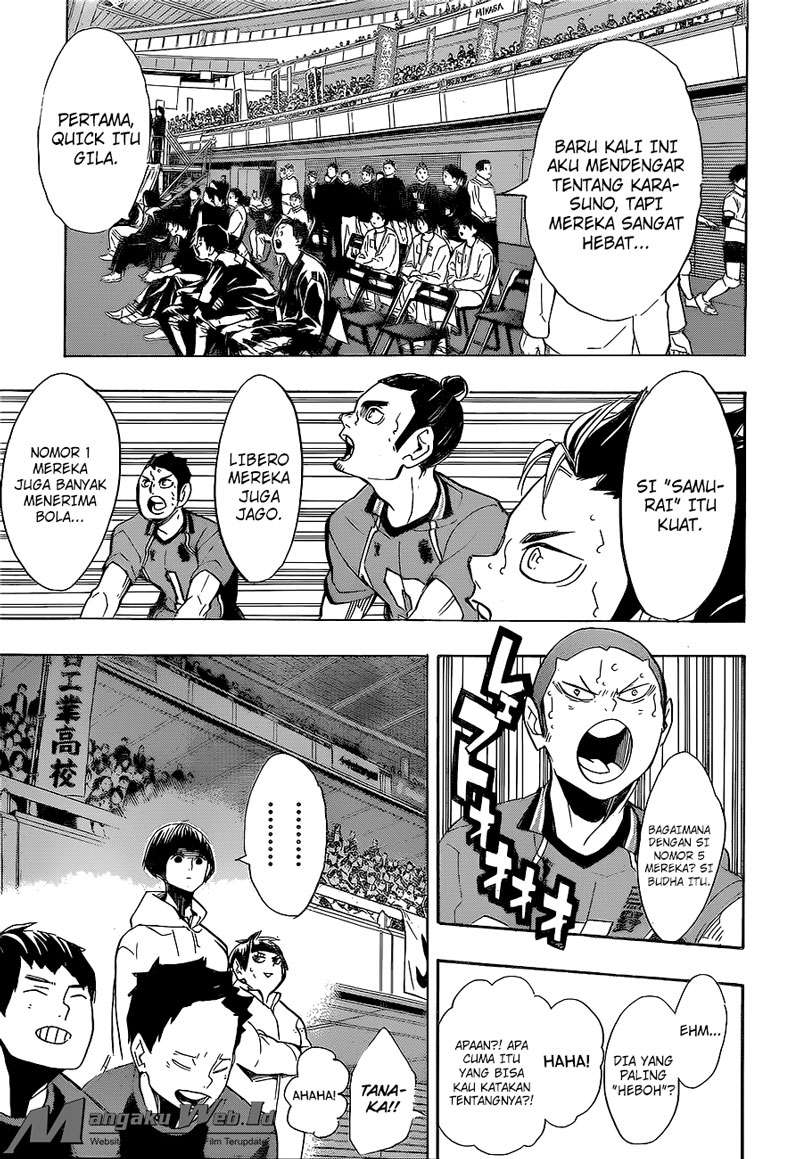Haikyuu!! Chapter 256 - halaman 8