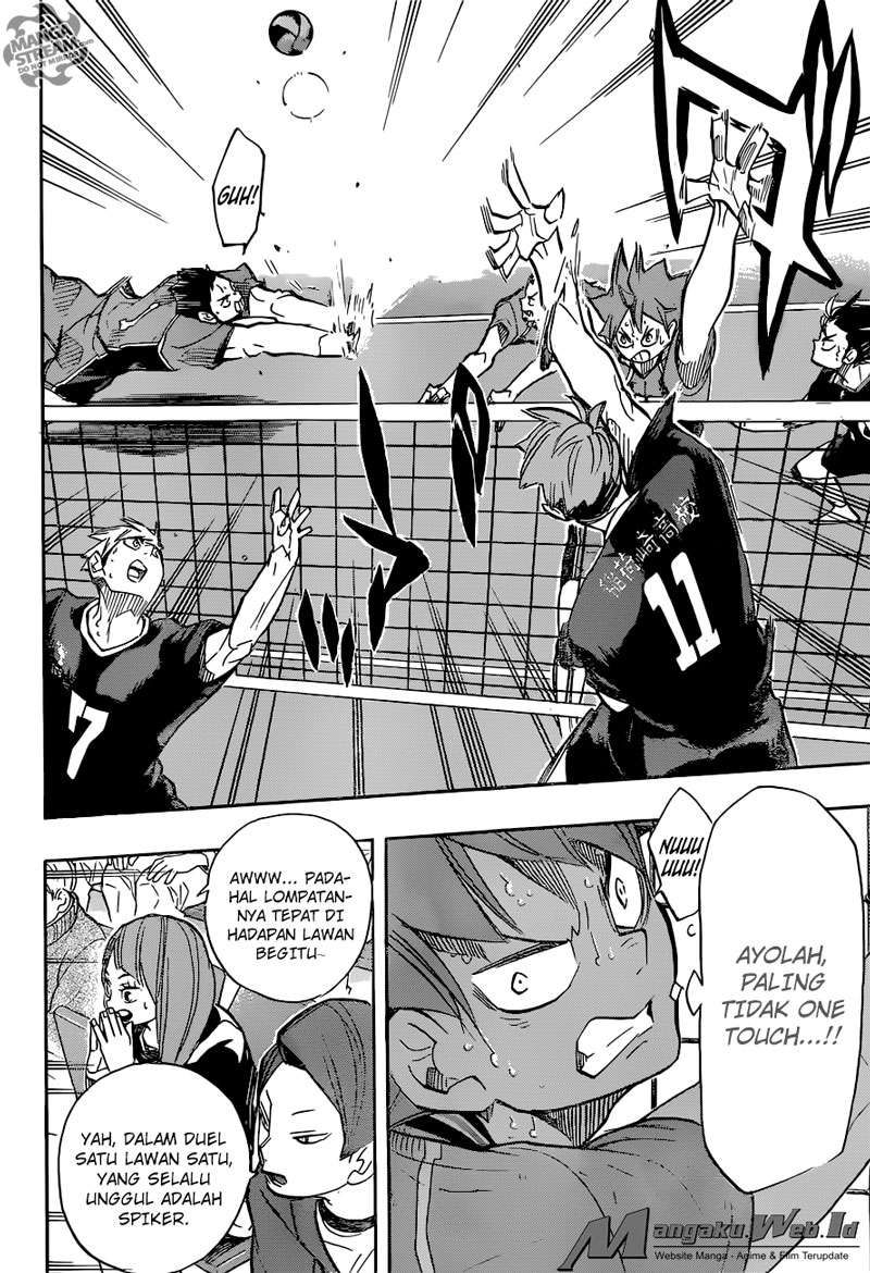 Haikyuu!! Chapter 257 - halaman 15