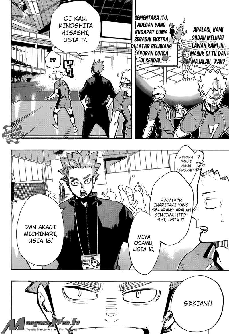 Haikyuu!! Chapter 257 - halaman 4
