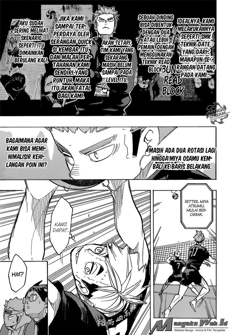 Haikyuu!! Chapter 257 - halaman 9