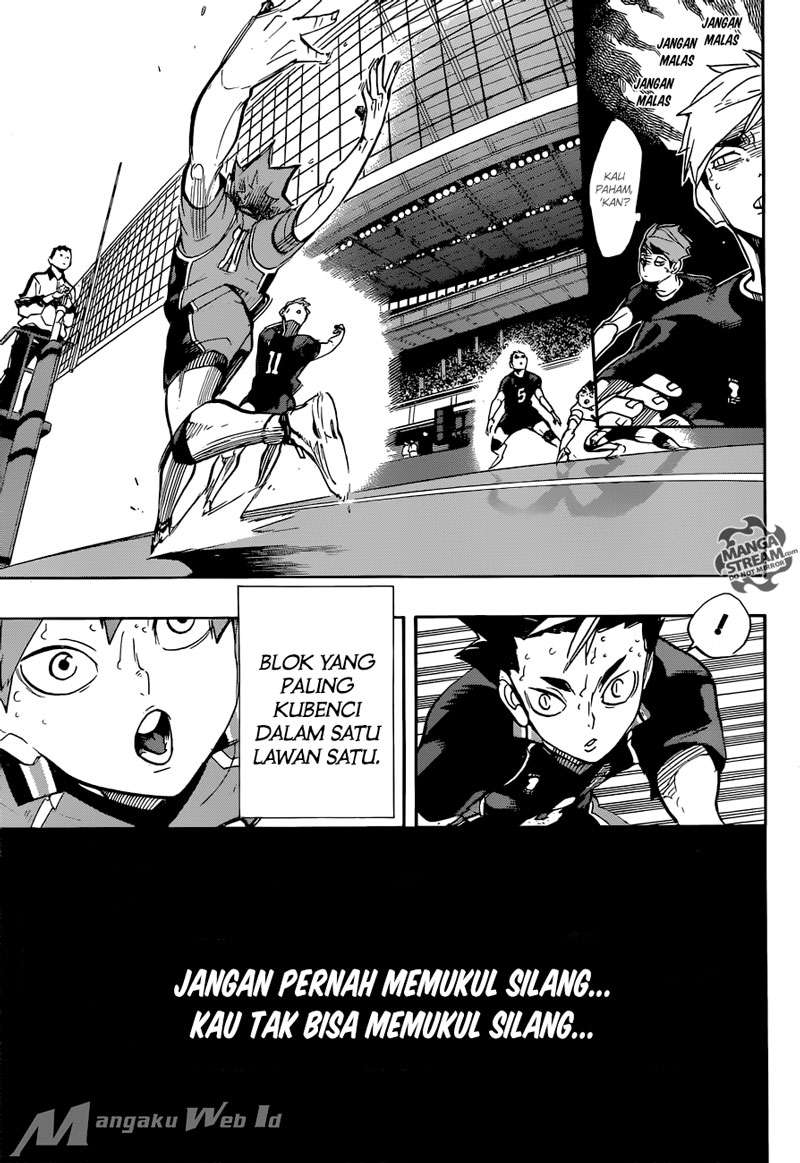 Haikyuu!! Chapter 258 - halaman 15