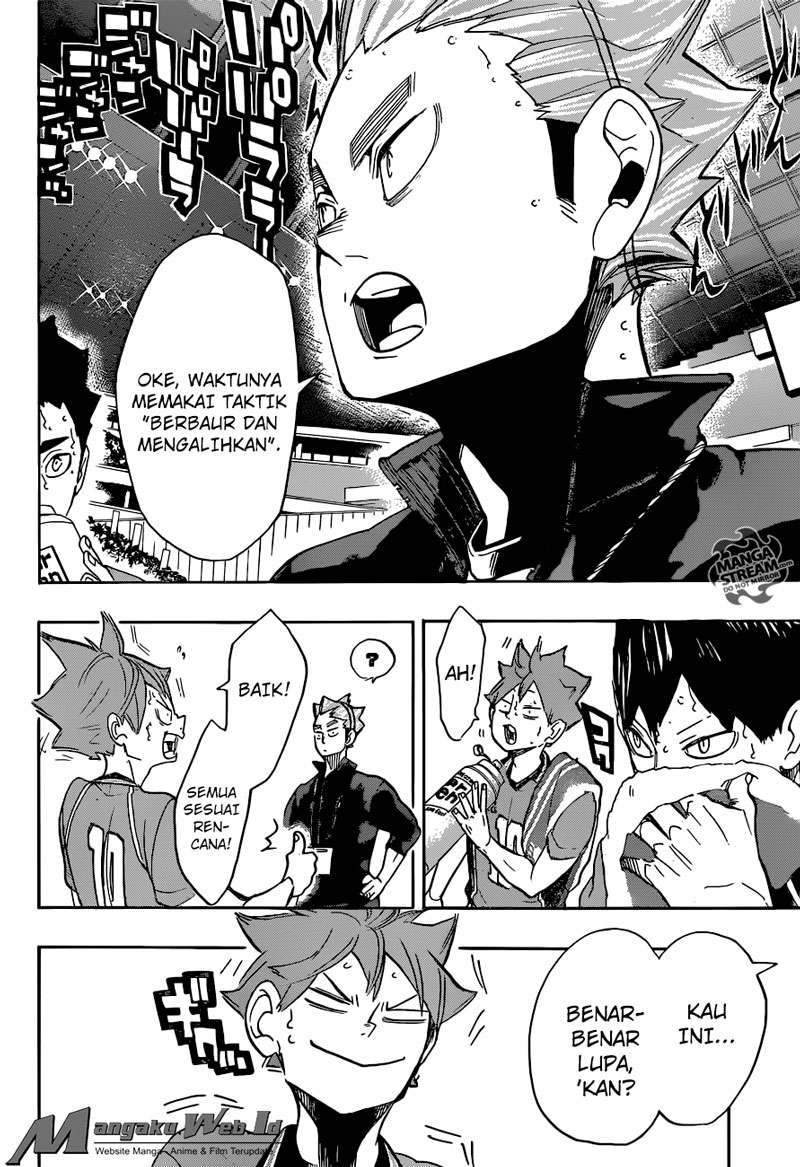 Haikyuu!! Chapter 258 - halaman 6