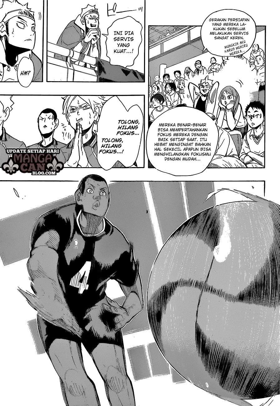 Haikyuu!! Chapter 259 - halaman 10