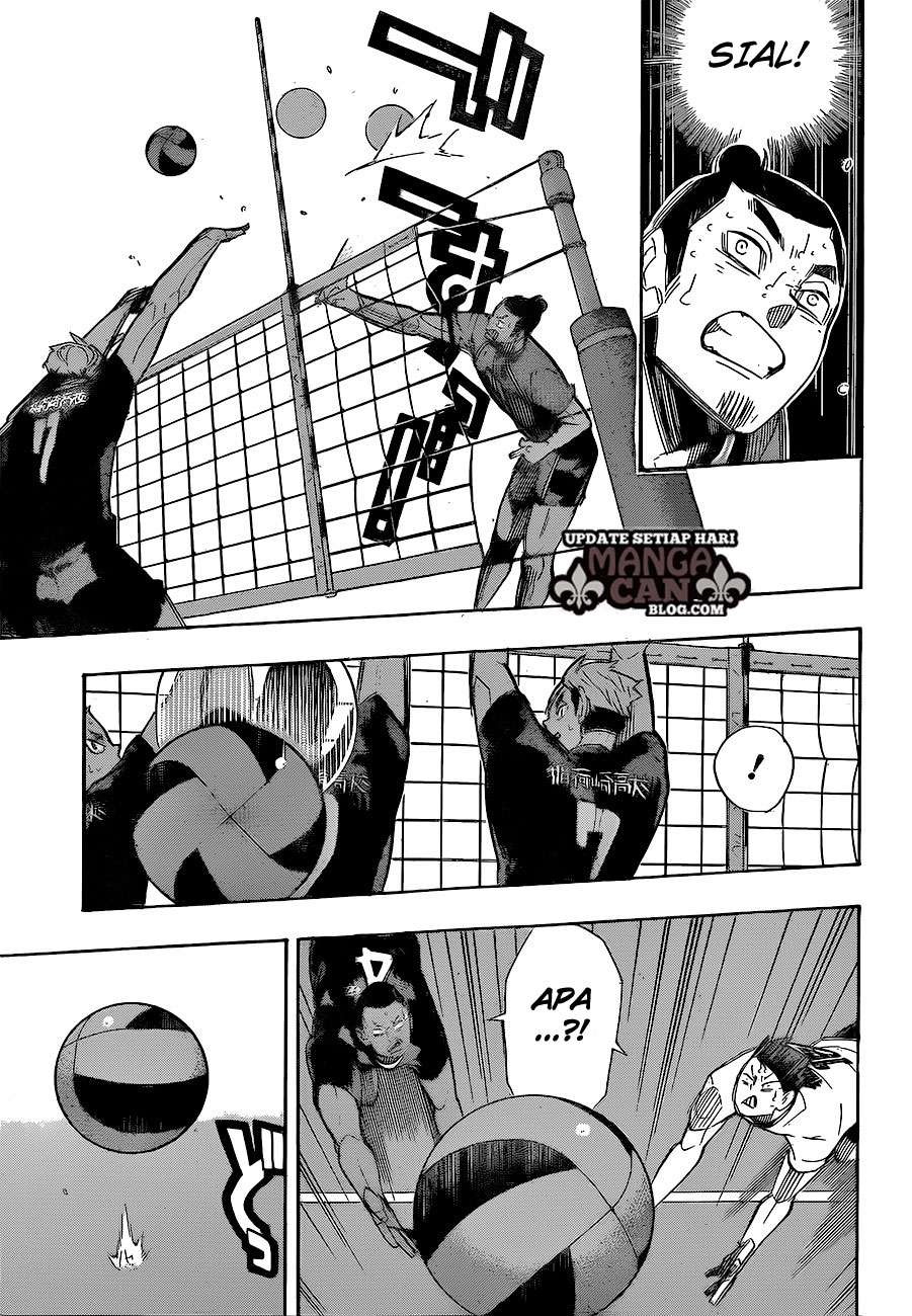 Haikyuu!! Chapter 259 - halaman 14