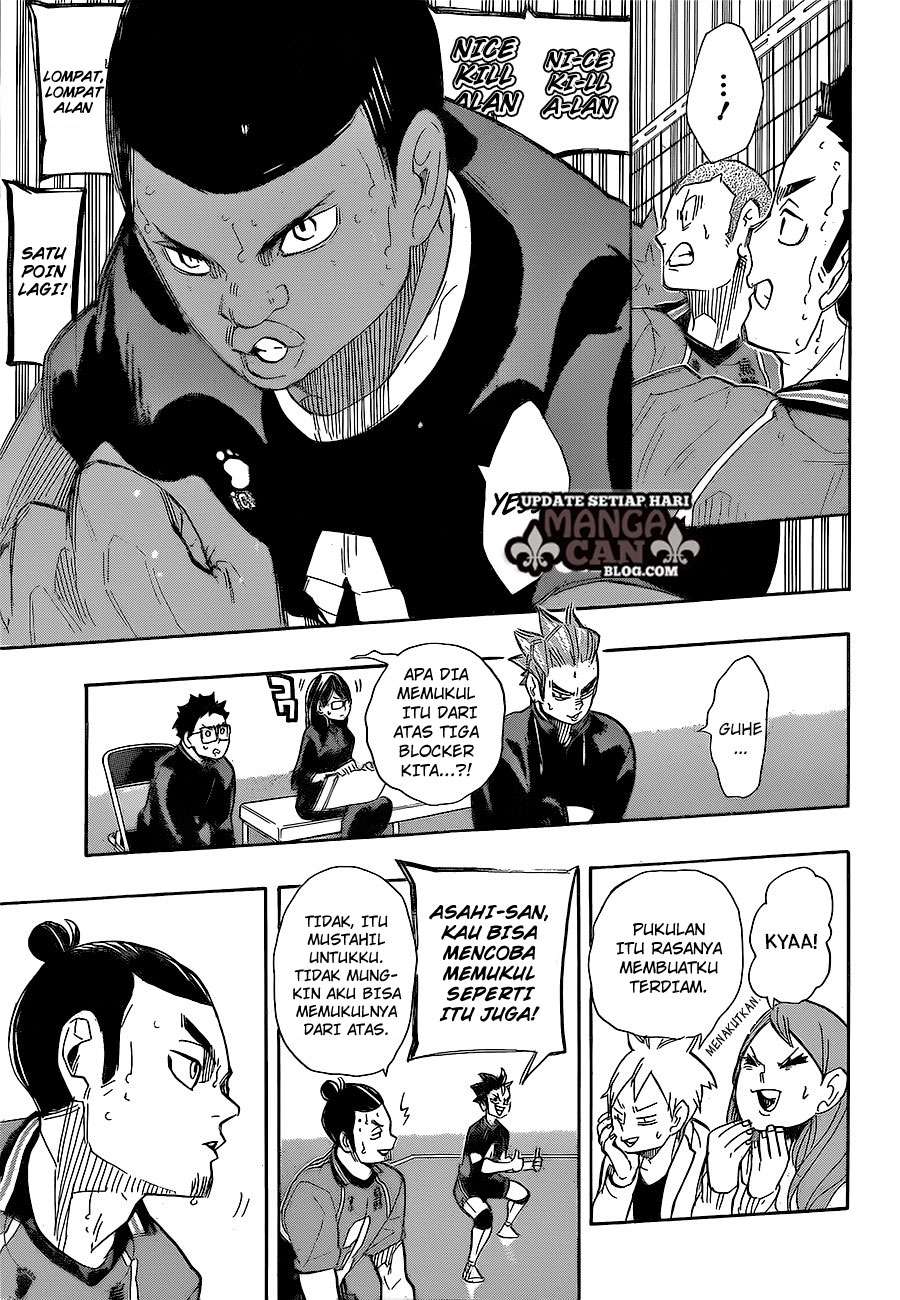 Haikyuu!! Chapter 259 - halaman 8