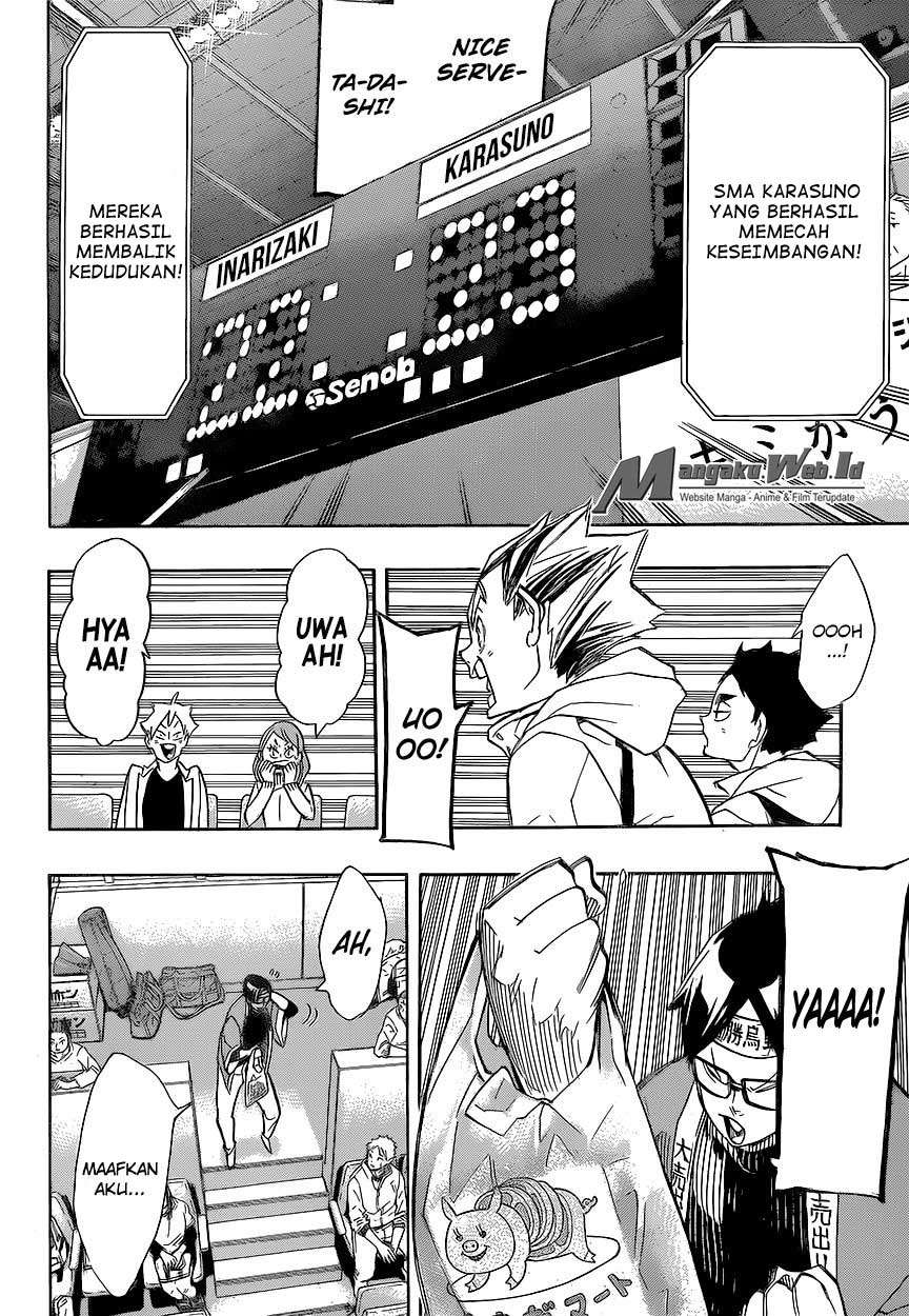 Haikyuu!! Chapter 260 - halaman 10